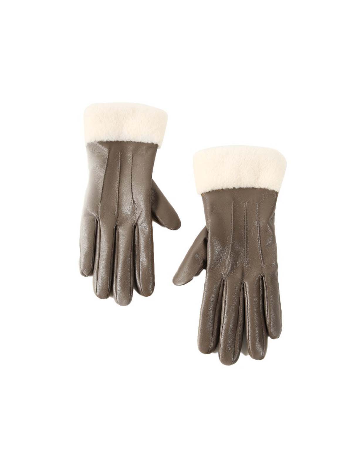 Women's faux leather gloves-g92